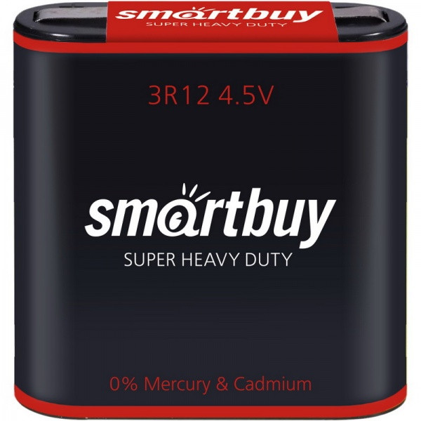 Батарейка Smartbuy 3R12 SW1 квадратная [4.5В, солевая]