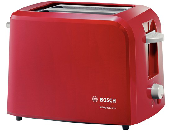 Тостер Bosch TAT3A014 красный