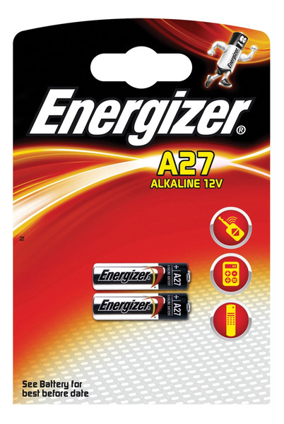 Батарейка Energizer Alkaline A27 FSB2 [алкалиновая, напряжение 12В]