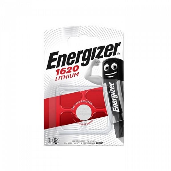 Батарейка Energizer CR1620 FSB1 [литиевая, напряжение 3В]