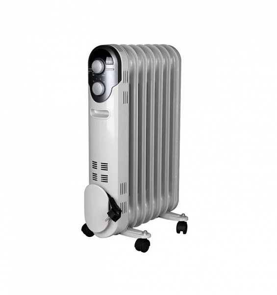 Маслонаполненные радиатор Electrolux EOH/D-2157 серый [мощность обогрева 1500/900/600 Вт, число секций: 7, регулировка температуры, термостат, отключение при опрокидывании]