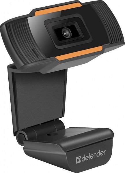 Web-камера Defender G-lens 2579 <63179> черная [2Мп, 1280*720 (HD 720p), USB2.0 кабель 1.2 м]