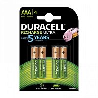 Аккумулятор Duracell HR03 900мА*ч [AAA, Ni-MH, 1.2В, до 1000 циклов перезарядки]