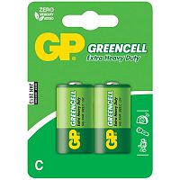 Батарейка GP R14 GREEN CELL 14G-BC2 (BL-2/20/160)