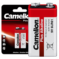 Батарейка Camelion 6LR61 BL Plus Alkaline [крона, алкалиновая]