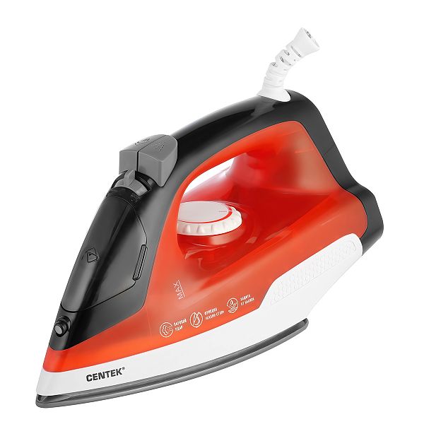 Утюг Centek CT-2347 черный/красный
