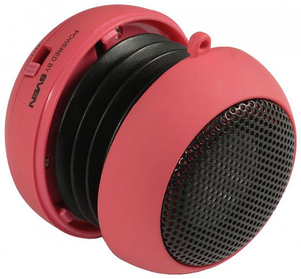 Колонка SVEN Boogie Ball красная [2,4 Вт., портативная, USB]