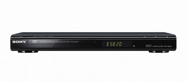 DVD-плеер SONY DVP-SR100 черный [воспроизведение DVD, MP3, MPEG4, JPEG, 320*210*40 мм.]