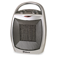 Тепловентилятор Sakura SA-0555 [1500Вт, регулировка температуры, термостат, вращение, отключение при опрокидывании]