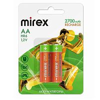 Аккумулятор Mirex AA/R06 2700мА*ч