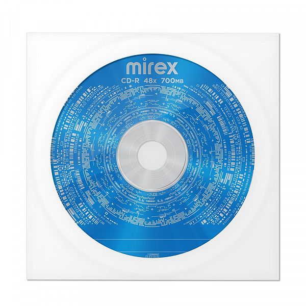 Диск CD-R Mirex Brand [700 mb, 48x, бумажный конверт]