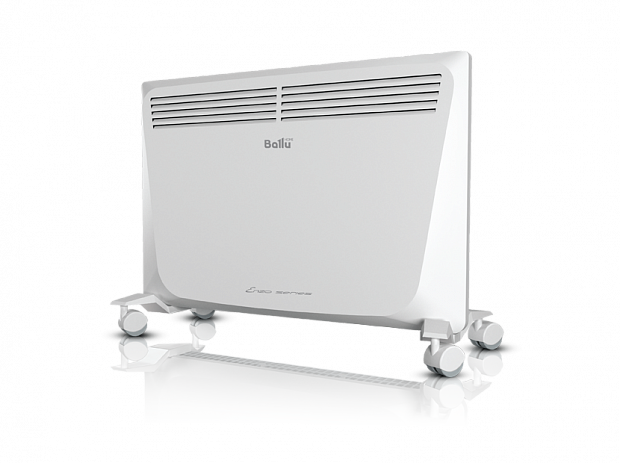 Обогреватель конвекционный Ballu Enzo BEC/EZER-1500 белый [1500/750Вт, до 20в.м, электронный термостат, 59.5х40х11,3см]