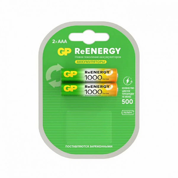 Аккумулятор GP 1000мА*ч
