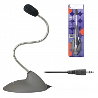 Микрофон Defender Mic-111, серый