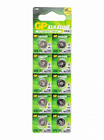 Батарейка GP LR44/AG13/A76 [алкалиновая, 1.5В, d 11,6*5,4 мм.]